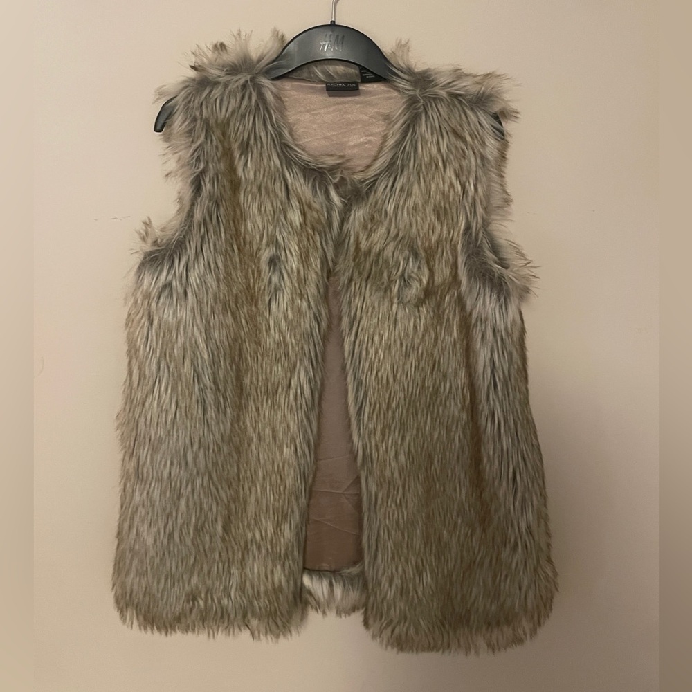 Faux Fur Sleeveless Vest